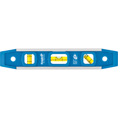 Niveau torpille, 9" lo, Aluminium, 3 fioles, Magn&eacute;tique We Share Industrial Supply