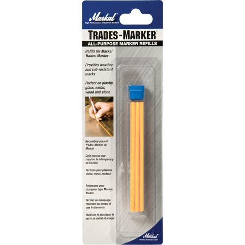Trades Marker&reg; All Purpose Marker, Yellow We Share Industrial Supply
