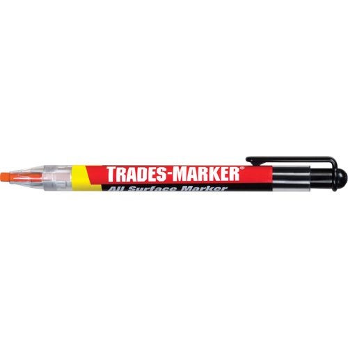 Marqueurs tout usage Trades Marker, Orange We Share Industrial Supply