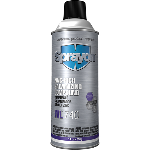 WL740 Zinc-Rich Galvanizing Compound, Aerosol Can We Share Industrial Supply