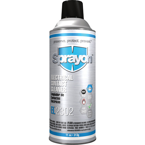 Nettoyant pour contacts &eacute;lectriques EL2302, Canette a&eacute;rosol We Share Industrial Supply