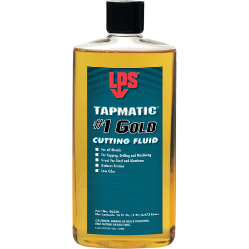Liquides de coupe # 1 Gold de Tapmatic, 16 oz liq. We Share Industrial Supply