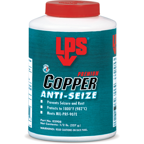 Antigrippant au cuivre, 1 lb, Bouteille, 1800°F (982°C) Temp&eacute;rature max. We Share Industrial Supply