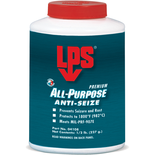 All-Purpose Anti-Seize, 1/2 lbs., Bottle, 1800°F (982°C) Max. Temp We Share Industrial Supply