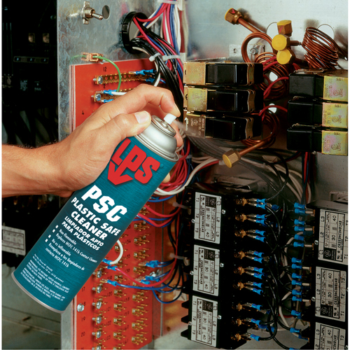 PSC Plastic Safe Cleaner, 18 oz., Aerosol Can We Share Industrial Supply