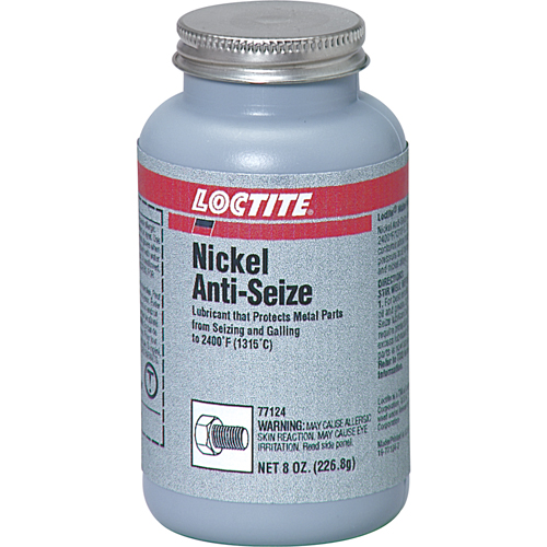 Antigrippant au nickel, Canette &agrave; dessus brosse, 2400°F (1315°C) temp. max. We Share Industrial Supply