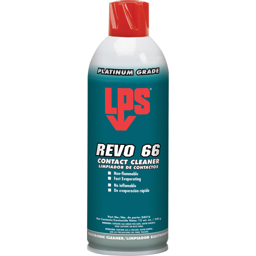 Nettoyant pour contacts Revo 66, Canette a&eacute;rosol We Share Industrial Supply