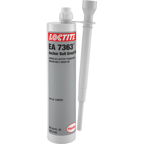 Coulis pour boulon d'ancrage EA 7363 Fixmaster HP, Cartouche We Share Industrial Supply