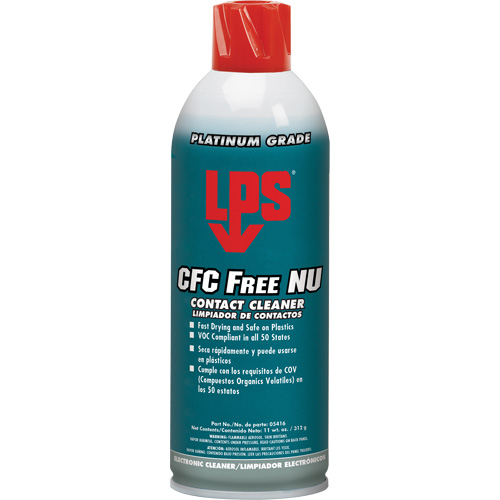 CFC Free NU LVC Contact Cleaner, Aerosol Can We Share Industrial Supply