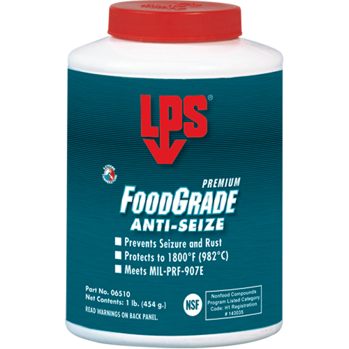 Antigrippant de qualit&eacute; alimentaire, 1 lb, Bouteille We Share Industrial Supply