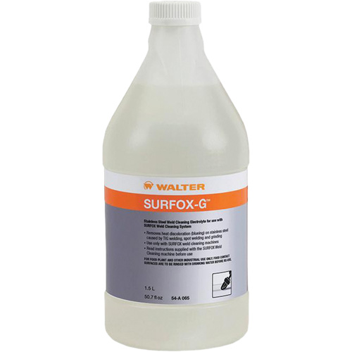 Nettoyant pour soudures SURFOX-G, Bouteille We Share Industrial Supply