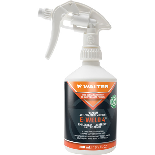 Solution anti-&eacute;claboussures E-WELD 4, Bouteille vaporisateur We Share Industrial Supply