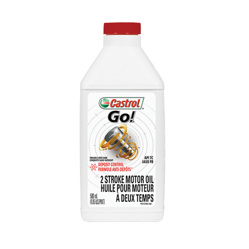 Huile pour moteur de moto Go!, 500 ml, Bouteille We Share Industrial Supply