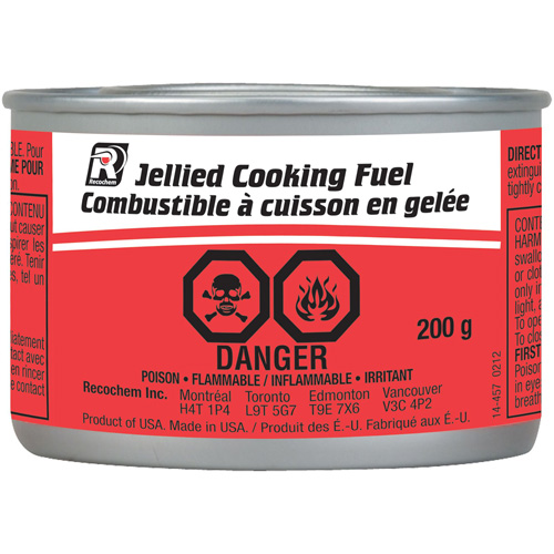Carburant de cuisson en gel&eacute;e We Share Industrial Supply