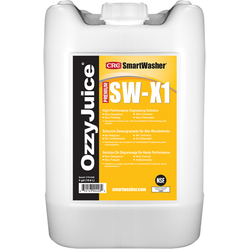 Solution de d&eacute;graissage SmartWasher OzzyJuice SW-X1 HP, Cruche We Share Industrial Supply