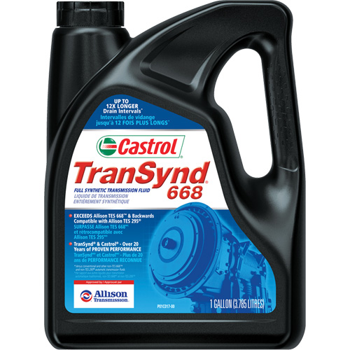 Liquide de transmission automatique enti&egrave;rement synth&eacute;tique TranSynd 668 We Share Industrial Supply
