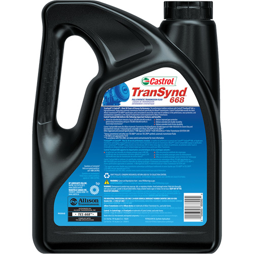 Liquide de transmission automatique enti&egrave;rement synth&eacute;tique TranSynd 668 We Share Industrial Supply