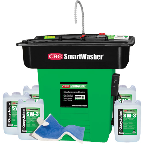 Trousse de bassin de nettoyage de pi&egrave;ces Supersink SmartWasher SW-328 We Share Industrial Supply