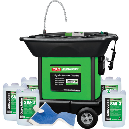 Trousse de bassin de nettoyage de pi&egrave;ces lourd SmartWasher SW-337 We Share Industrial Supply