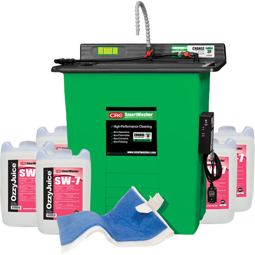 Trousse de bassin de nettoyage de pi&egrave;ces Signature SmartWasher SW-725 We Share Industrial Supply