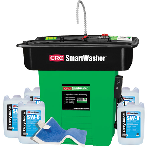 Trousse de bassin de nettoyage de pi&egrave;ces Supersink SmartWasher SW-828 We Share Industrial Supply