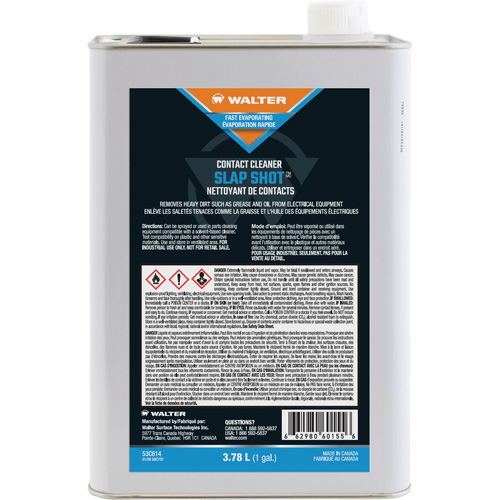 SLAP SHOT Contact Cleaner, Jug We Share Industrial Supply