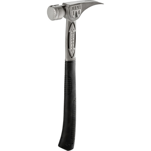 Tibone Mini Milled/Curved Titanium Hammer, 14 oz., Cushion Handle We Share Industrial Supply