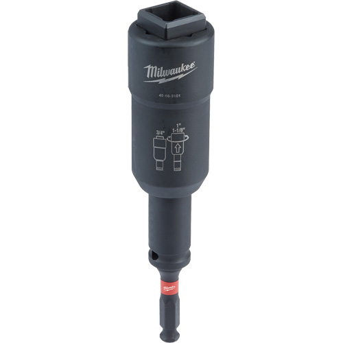 Shockwave Lineman's 3-in-1 Distribution Utility Socket, Click, 1/2" Square Drive We Share Industrial Supply