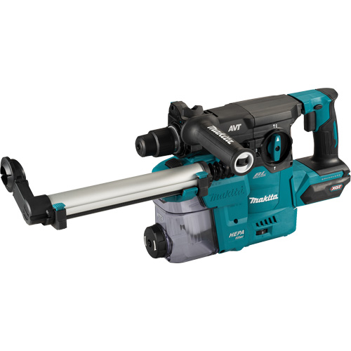 Marteau rotatif sans fil avec moteur sans balai XGT avec accessoire daspiration de la poussi&egrave;re DX10 (outil seulement), 40 V, 1-3/16", 3 lb-pi, 0-840 tr/min We Share Industrial Supply