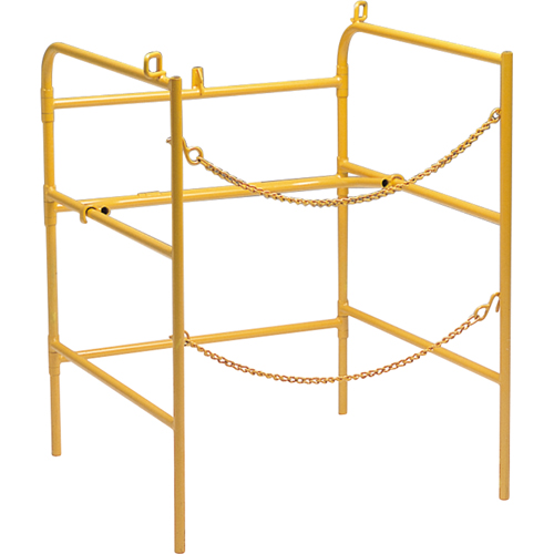 ALLEGRO INDUSTRIES Manhole Guard Rails, Steel We Share Industrial Supply