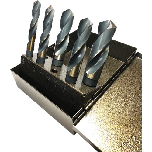 Prentice Drill Bit Set, 5 Pieces, High Speed Steel We Share Industrial Supply