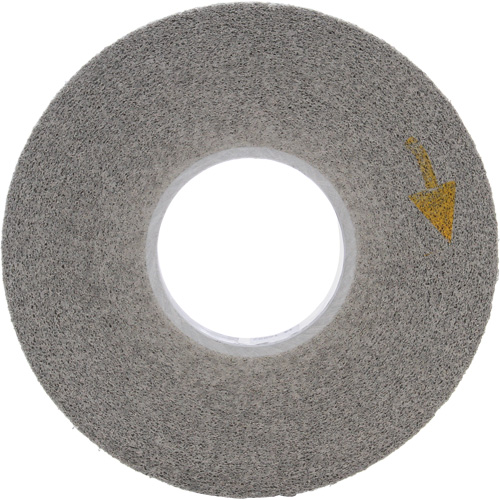 Meule d'&eacute;barbage EXL Scotch-Brite, 8" x 1", Arbre de 3"-8, 1, Oxyde d'aluminium We Share Industrial Supply