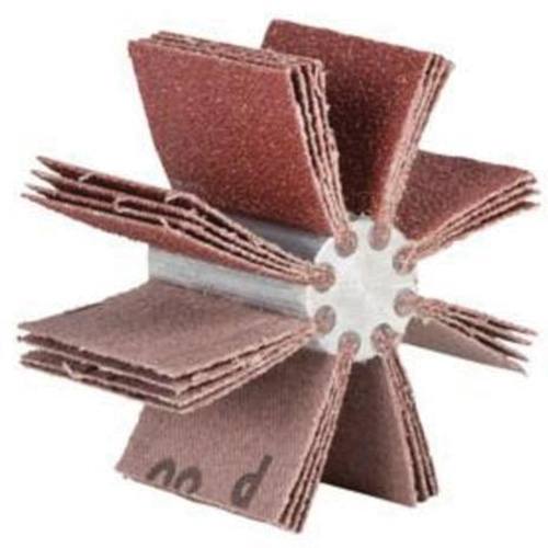 Outil de polissage d'al&eacute;sage &agrave; lamelles ordinaires B-820, Oxyde d'aluminium, Grain 60, 4-3/4" x 1-1/2" We Share Industrial Supply
