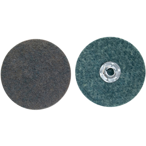 Disque de pr&eacute;paration de surface verrouillable &agrave; remplacement rapide, 7" dia., Grain Tr&egrave;s fin, Oxyde d'aluminium We Share Industrial Supply