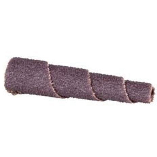 ALO Spiral Cartridge Roll, 120 Grit, 3/4" Dia., Aluminum Oxide, 1-1/2" L, 3/16" Arbor We Share Industrial Supply