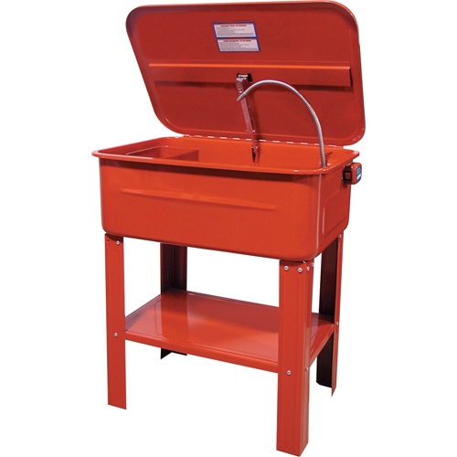 Bassins de nettoyage autorecyclants, Acier, 20 gal. We Share Industrial Supply