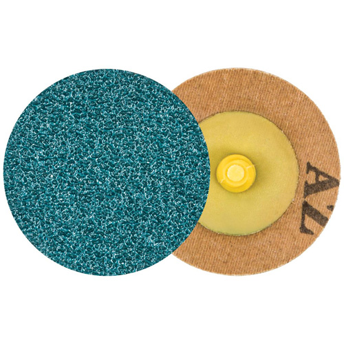 Disque de ponçage TWIST TOPCUT, 2" dia., Grain 50, Zirconium We Share Industrial Supply