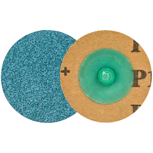 Disque de ponçage TWIST TOPCUT, 2" dia., Grain 120, Zirconium We Share Industrial Supply