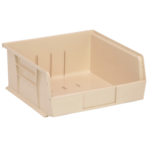 Bacs ultra empilable & suspendable, 11" la, 5" h x 10-7/8" p, Ivoire We Share Industrial Supply