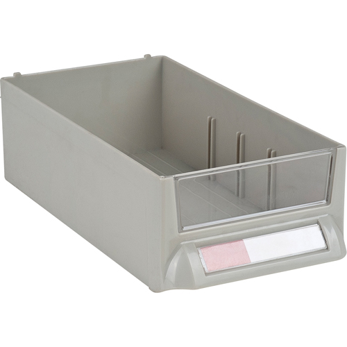 Tiroir de rechange pour armoires de pi&egrave;ces KPC-400, Plastique, 4-11/16" la x 8-5/8 p, 2-7/10" h, Gris We Share Industrial Supply