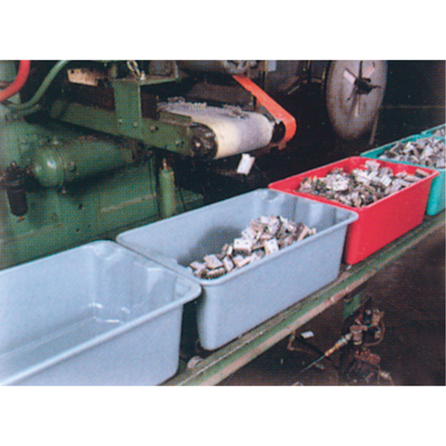 Stack-N-Nest&reg; Plexton Containers, 14.8" W x 24.3" D x 5.1" H, Red We Share Industrial Supply