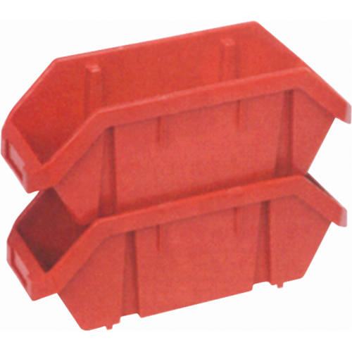 Boîtes &agrave; ramassage rapide "Quick Pick", 5" x 8,375" x 12,5", Rouge We Share Industrial Supply
