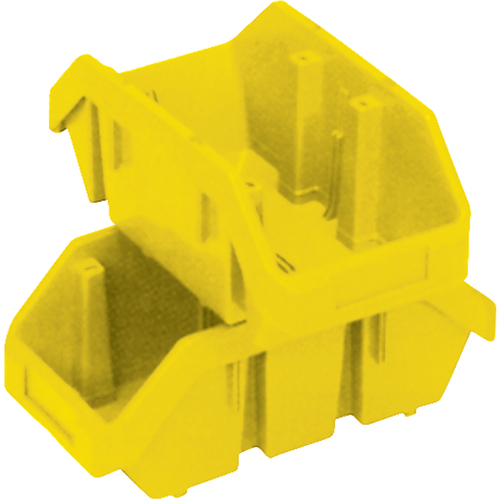 Quick Pick Bins, 7" x 8.375" x 18.5", Yellow We Share Industrial Supply