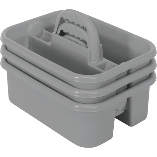 BOITE RANGEMENT,OUTILS,18 1/4X13 3/4X8 3/4,GRIS, 8-3/4" x 13-3/8" x 13-3/8", Gris We Share Industrial Supply