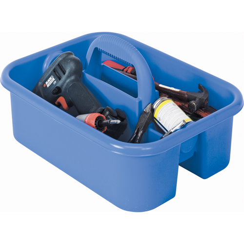 CHARIOT FOURN BLEU 18 1/2"LX13 3/4"LAX8 3/4"H, 5,5" x 13-3/8" x 13-3/8", Bleu We Share Industrial Supply
