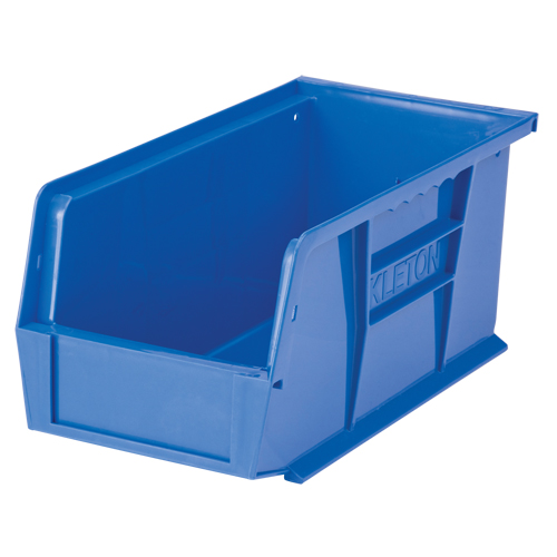 Stack & Hang Bin, 5-1/2" W x 5" H x 10-7/8" D, Blue We Share Industrial Supply