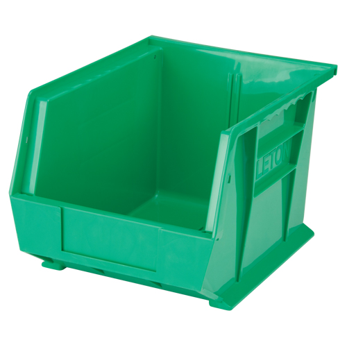 Stack & Hang Bin, 8-1/4" W x 7" H x 10-3/4" D, Green We Share Industrial Supply