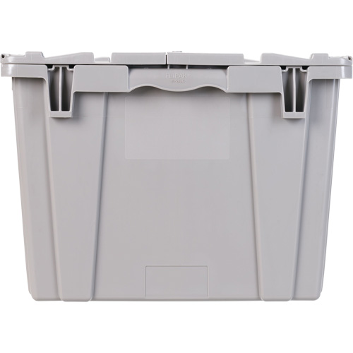 Bac emboîtable FP243C FliPak, 26,9" x 16,9" x 12,1", Gris We Share Industrial Supply