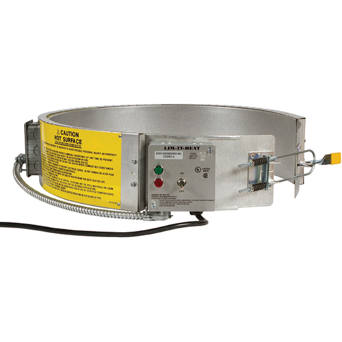 Chauffe-barils pour contenants en plastique Wrap-It-Heat We Share Industrial Supply