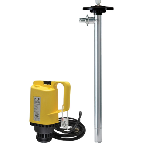 Pompes &agrave; tambour &eacute;lectriques, Acier inoxydable, 54,5 gal./min We Share Industrial Supply